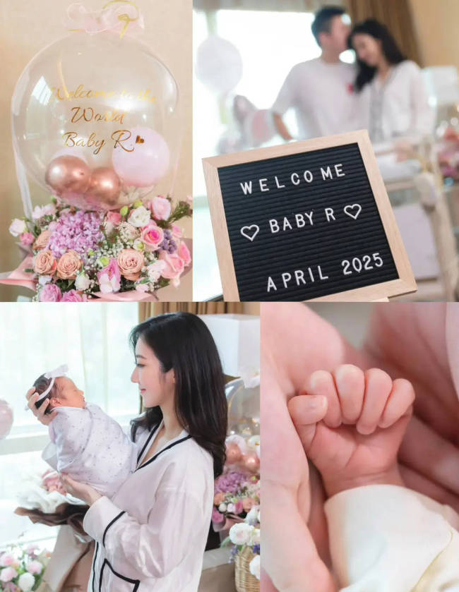 《新闻女王》演员何依婷官宣生女：一起共同成长