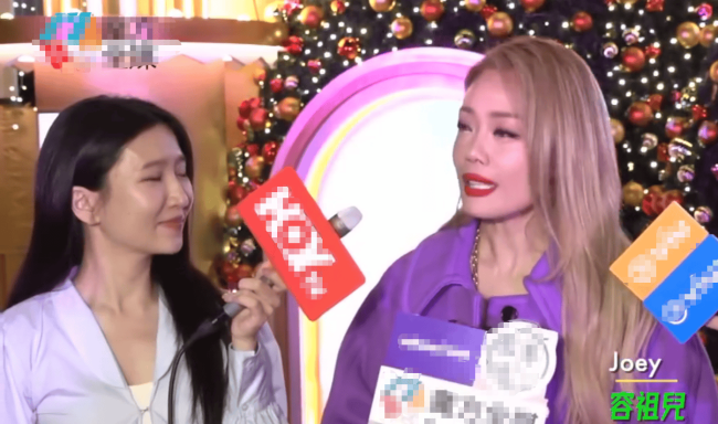 容祖儿被问及阿sa新恋情 称曾在关智斌演唱会见过