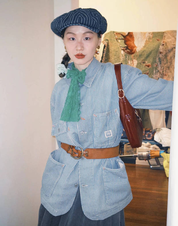 金靖风格百变。