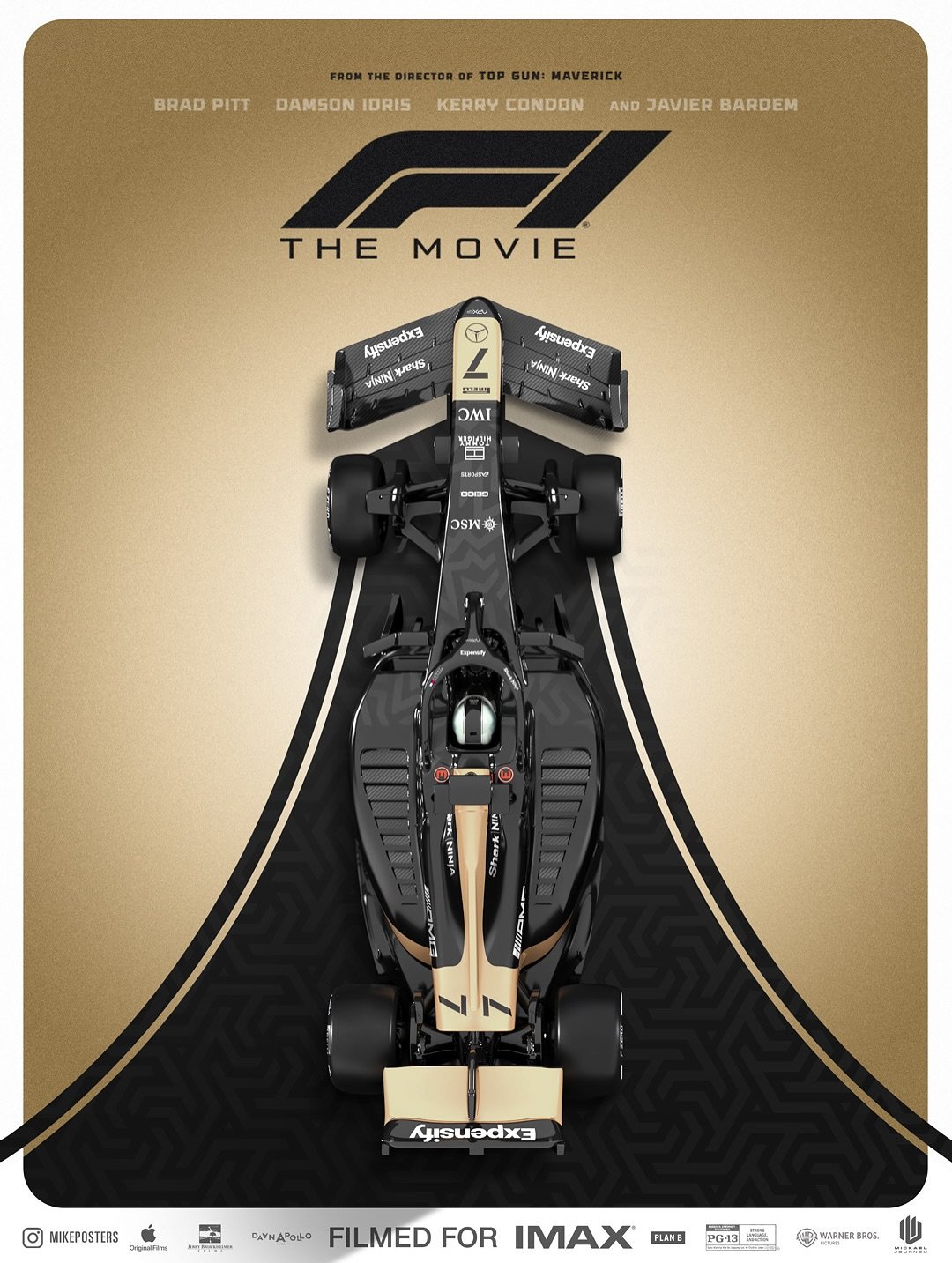 《F1:狂飙飞车》全球票房破5亿美元 8月启动imax重映