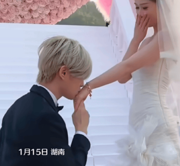 “鹿哈”凌达乐官宣结婚：持证上岗不是一时兴起