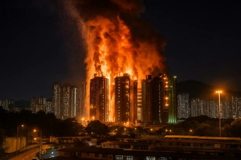 众星发文为香港火灾祈福，数位明星延迟官宣，多个文娱活动被取消封面图
