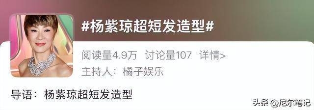 “不老女神”都是假的！皱纹堆积皮松肉垮，63岁杨紫琼生图太真实封面图