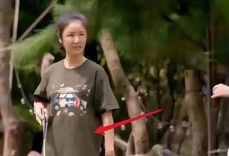 47岁林心如老到认不出！面部松弛憔悴沧桑，素颜打扮似农村大妈封面图